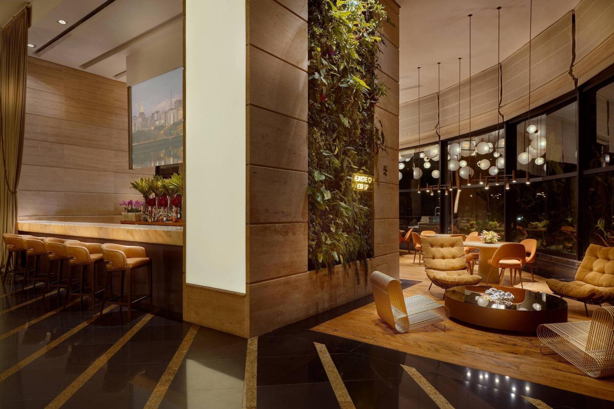 Renaissance Sao Paulo Hotel מראה חיצוני תמונה The lounge at the airport